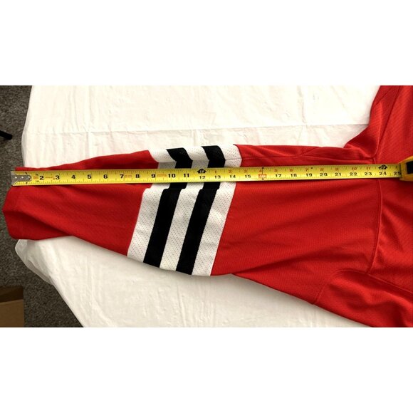 Bobby Hull 1957-58 Chicago Blackhawks CCM Heroes of Hockey Jersey Size 42 RARE - Picture 11 of 16